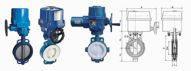 D971J衬胶电动蝶阀 郑州市三维阀门销售供应详解